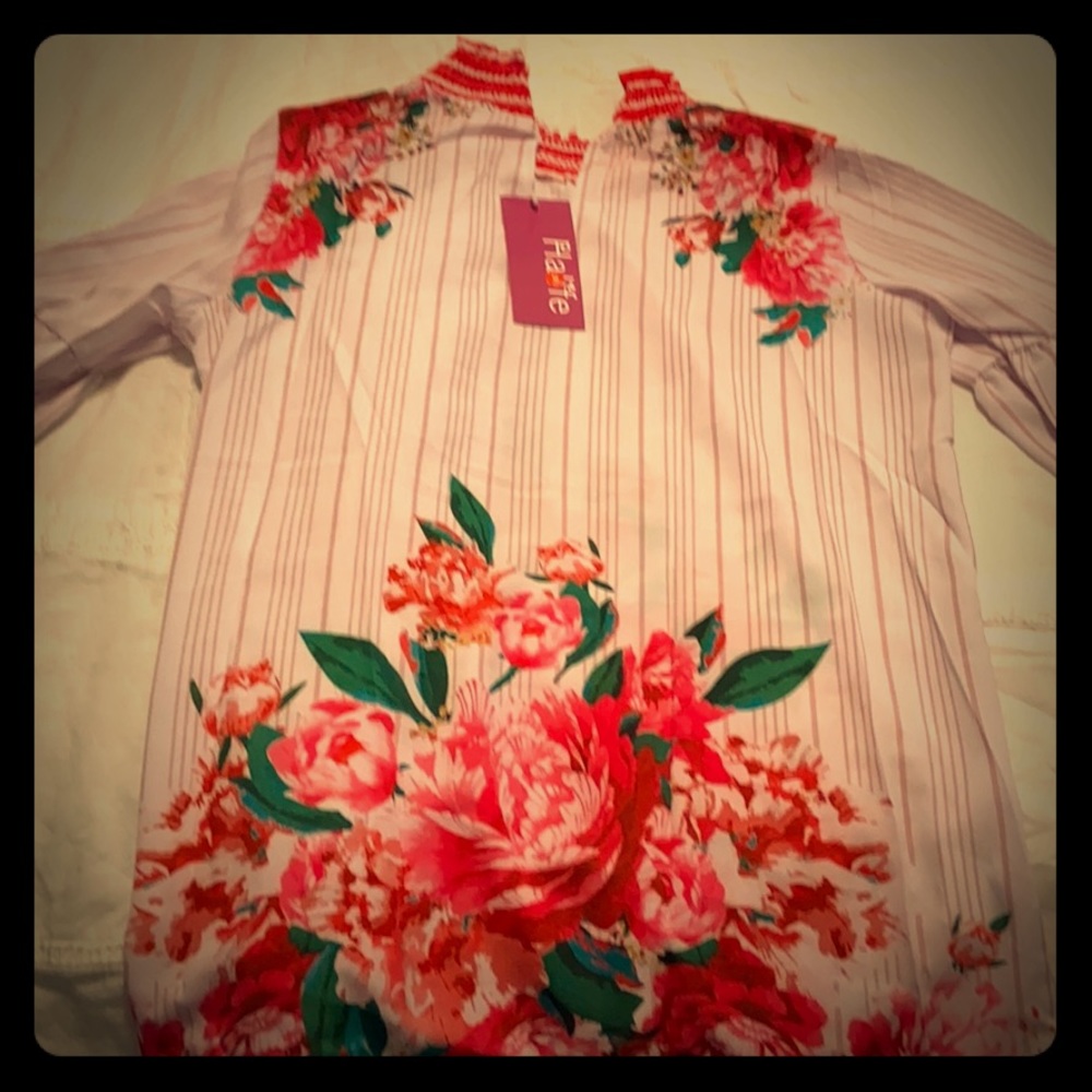 Long sleeve blouse